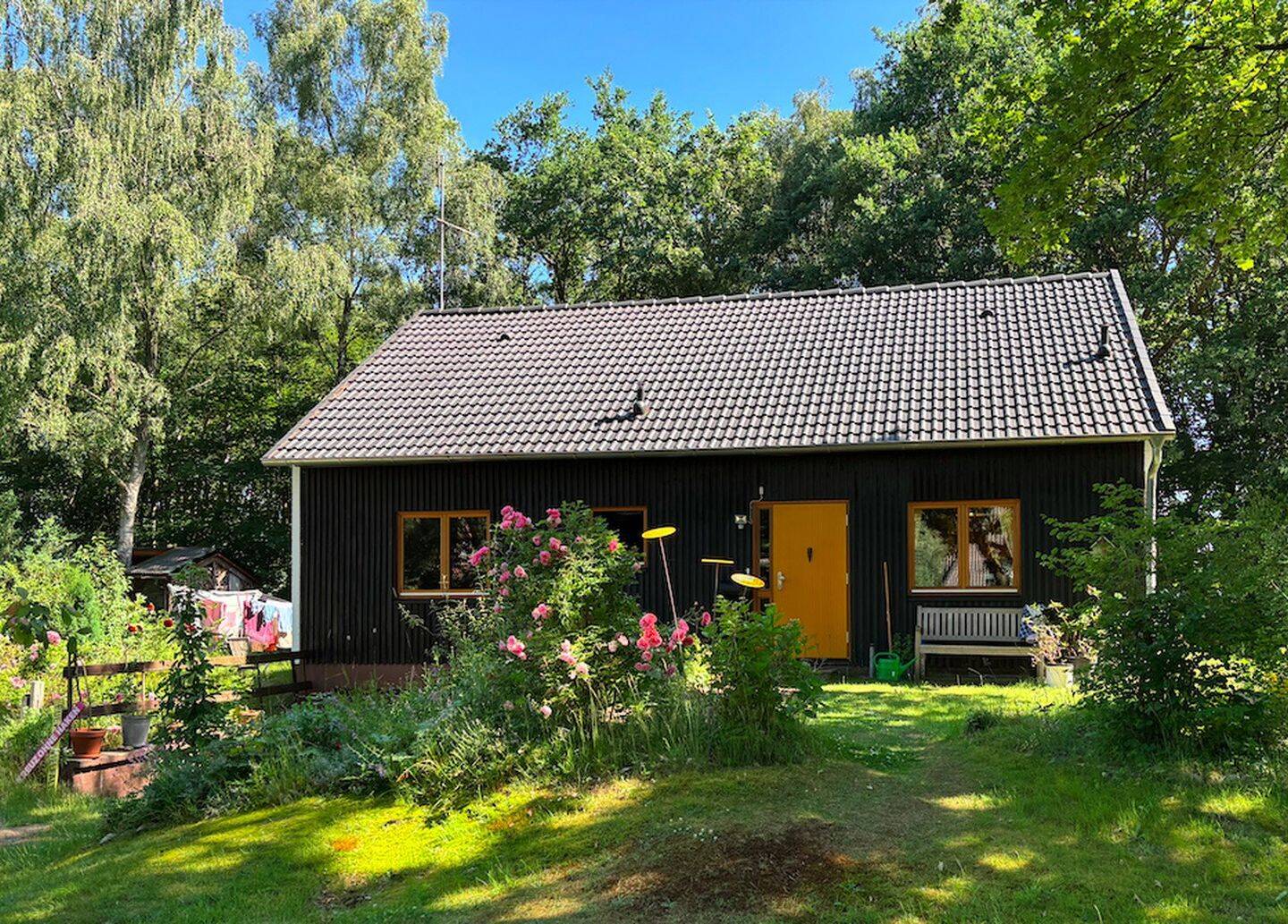 Gemütliches Schwedenhaus mit großem Garten in der Nähe von Lüneburg, 21400 Reinstorf