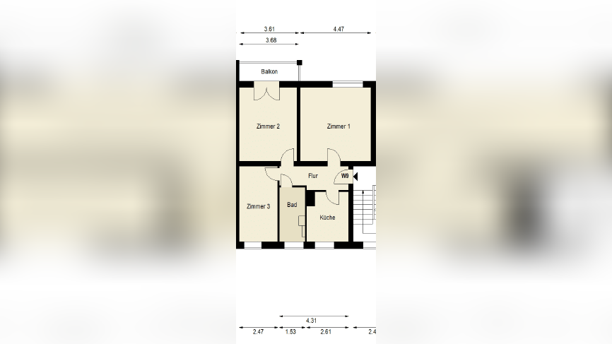 Bezugsfreie ETW mit Balkon nähe Alex – 10243 Berlin – Vorschaubild 7