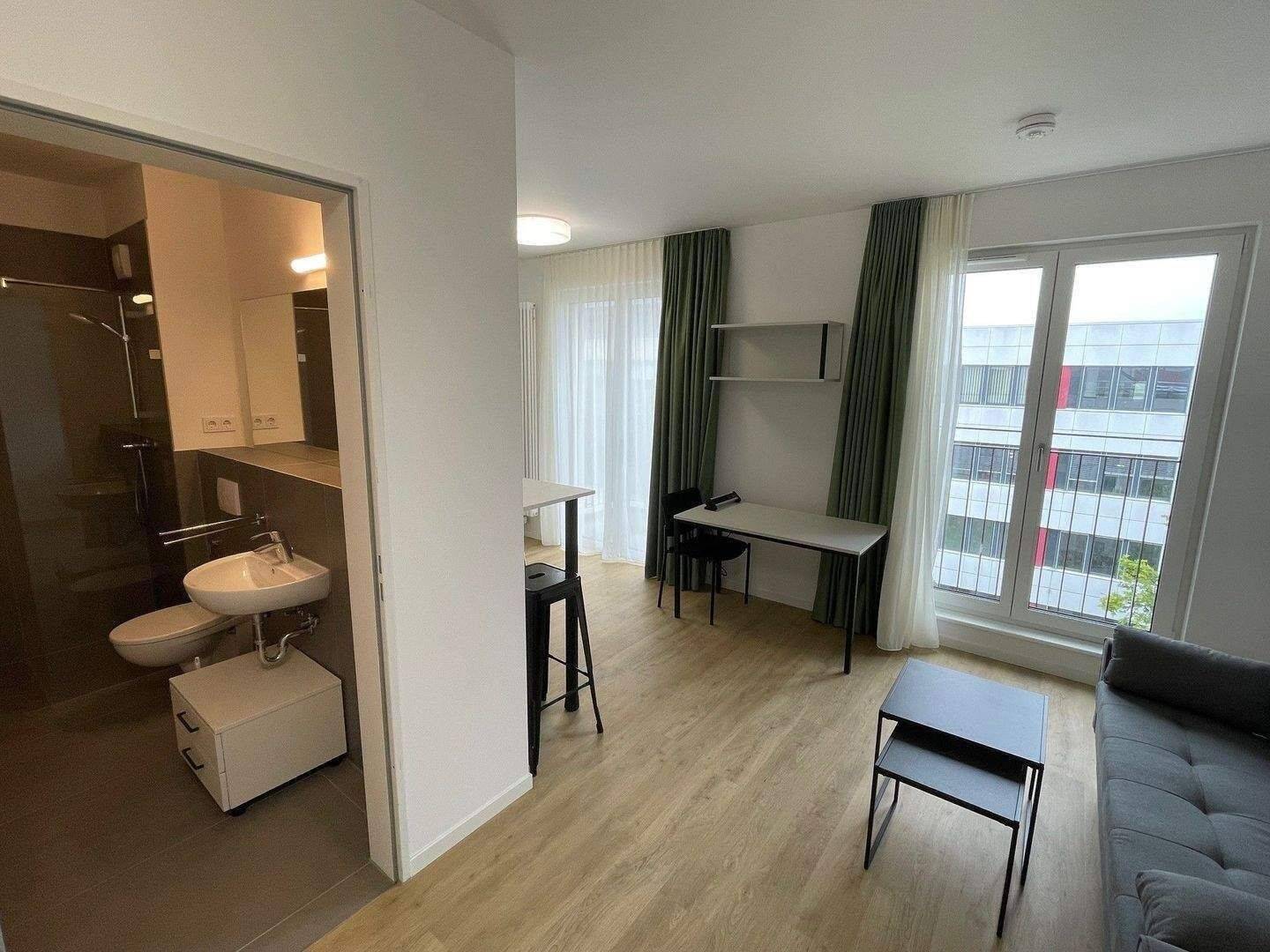 WG-geeignetes möbliertes City-Apartment mit ALL-IN-Miete und Balkon – 14482 Potsdam – Vorschaubild 2