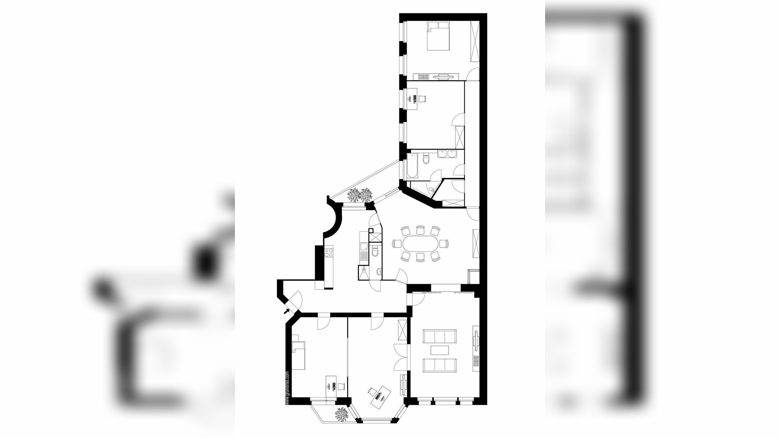 Bestlage Bayerisches Viertel! Attraktive, großzügige Beletage-Altbauwohnung in sehr gesuchter Lage – 10825 Berlin – Vorschaubild 2