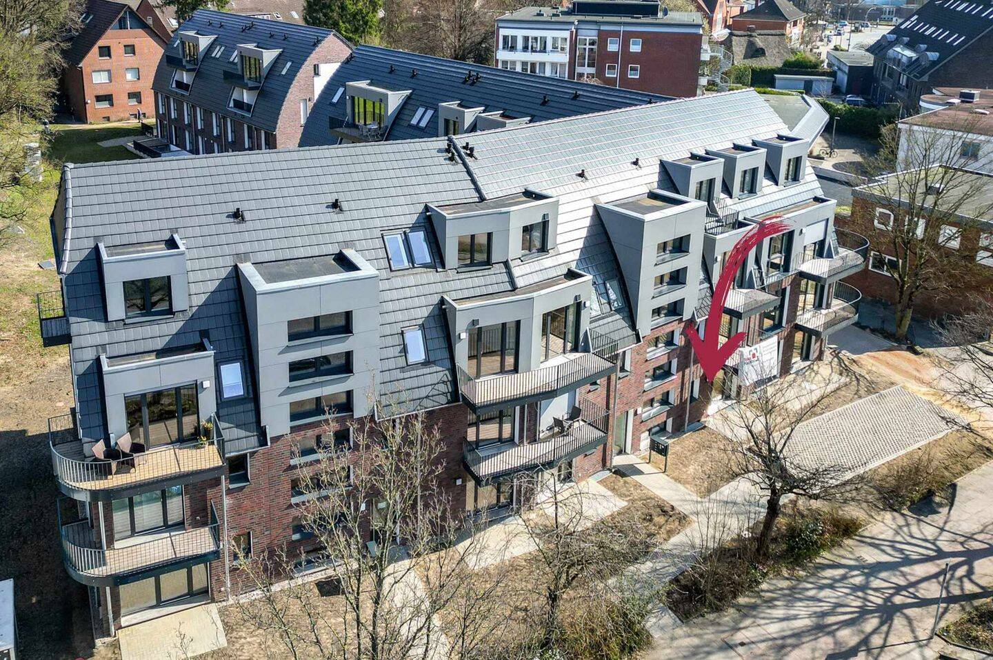 Großzügige Neubauwohnung mit Terrasse in Hamburg-Poppenbüttel – 22399 Hamburg – Vorschaubild 2