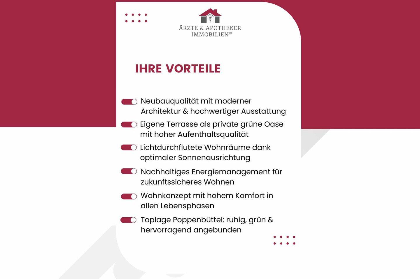Großzügige Neubauwohnung mit Terrasse in Hamburg-Poppenbüttel – 22399 Hamburg – Vorschaubild 4