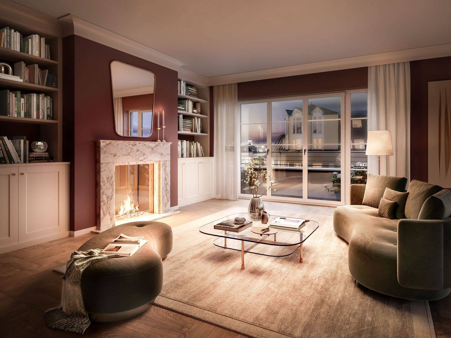 Extravagante Luxuswohnung – Penthouse mit viel Außen – 3 Zimmer – 14057 Berlin – Vorschaubild 2