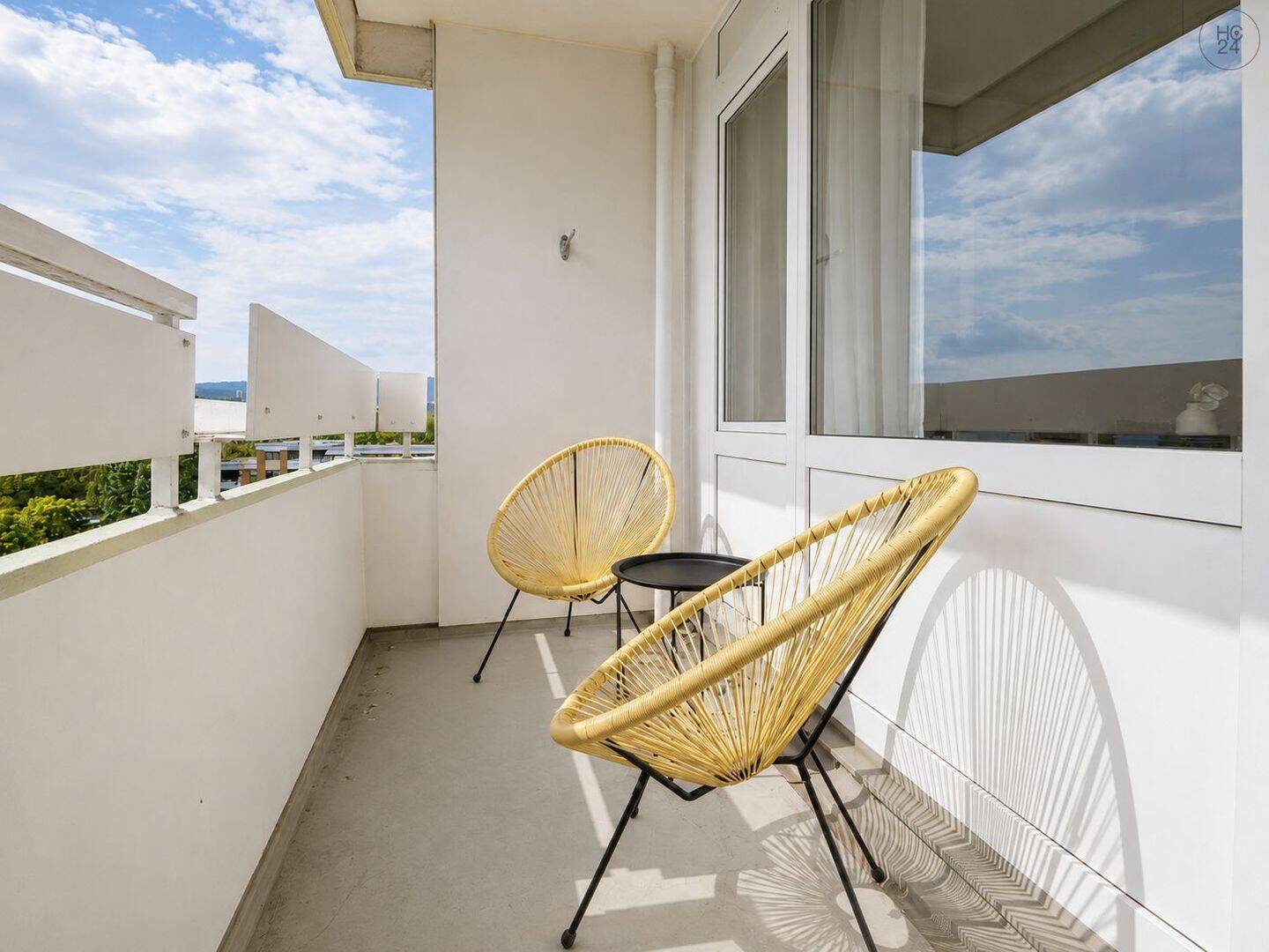 Erstbezug: Stylishe möblierte 1-Zimmer Wohnung mit Balkon und Internet in Wiesbaden – 65187 Wiesbaden – Vorschaubild 5