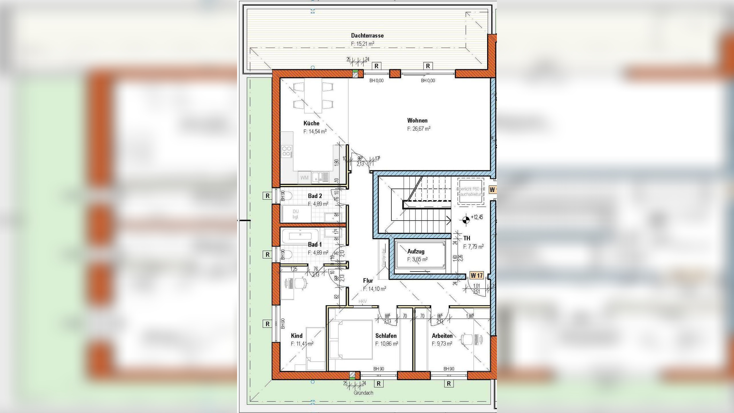 PENTHOUSE MIT KLIMAANLAGE – bezugsfrei – 1139 Dresden – Vorschaubild 3