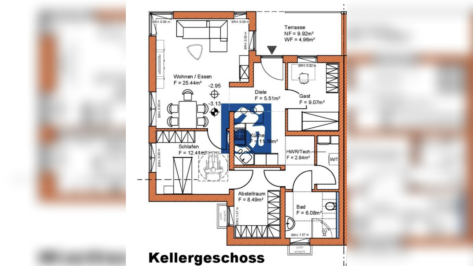 Erstbezug energieeffiziente UG Mietwohnungen (KfW55) im Neubau – 55490 Gemünden – Vorschaubild 2