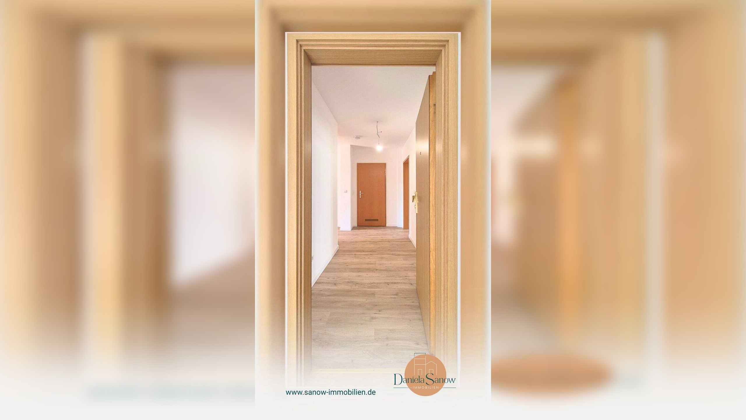 Mietwohnung mit historischen Flair- Modernisierte 3-Raum-Wohnung in naturnaher Lage von Dessau-Nord – 6844 Dessau-Roßlau – Vorschaubild 5
