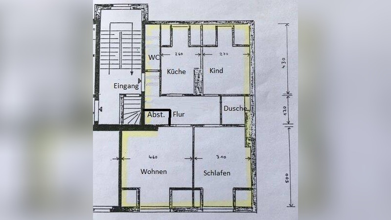 Erstbezug nach Sanierung ! Gemütl. 3-Zi.-Wohnung Nähe HAL-Melanchthonplatz – 6110 Halle (Saale) – Vorschaubild 5