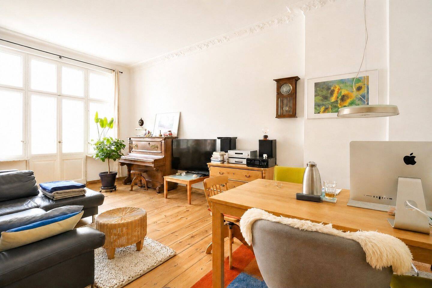 BEZUGSFREI & EINZUGSBEREIT: 100 m² Altbau mit West-Loggia – 10439 Berlin – Vorschaubild 2