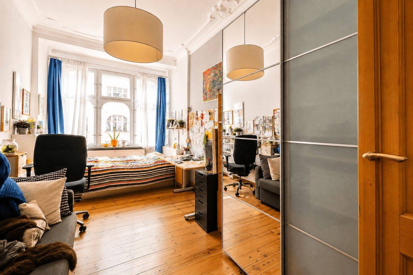 BEZUGSFREI & EINZUGSBEREIT: 100 m² Altbau mit West-Loggia – 10439 Berlin – Vorschaubild 8
