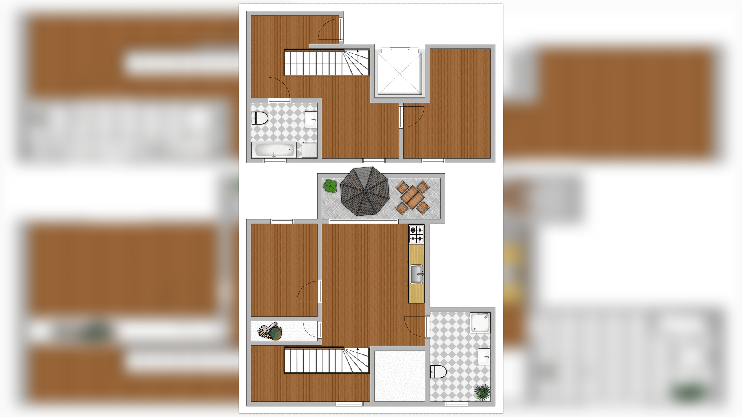 Große Maisonett Wohnung – 9130 Chemnitz – Vorschaubild 3