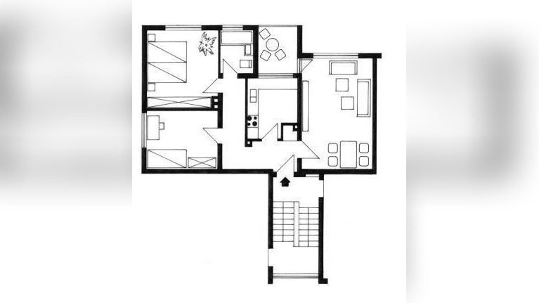 Gemütliche 3-Zimmer-Wohnung in ruhiger Lage in Fritzlar – 1M – 34560 Fritzlar – Vorschaubild 4