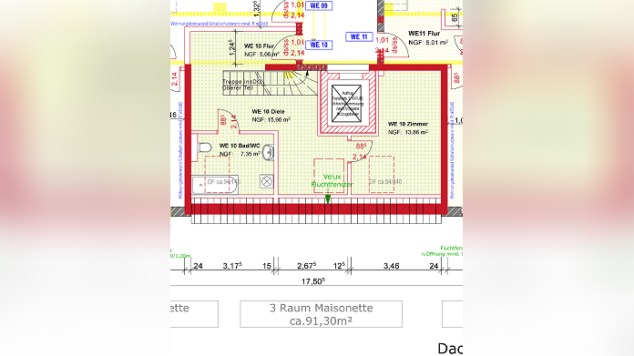 Große Maisonett Wohnung – 9130 Chemnitz – Vorschaubild 5