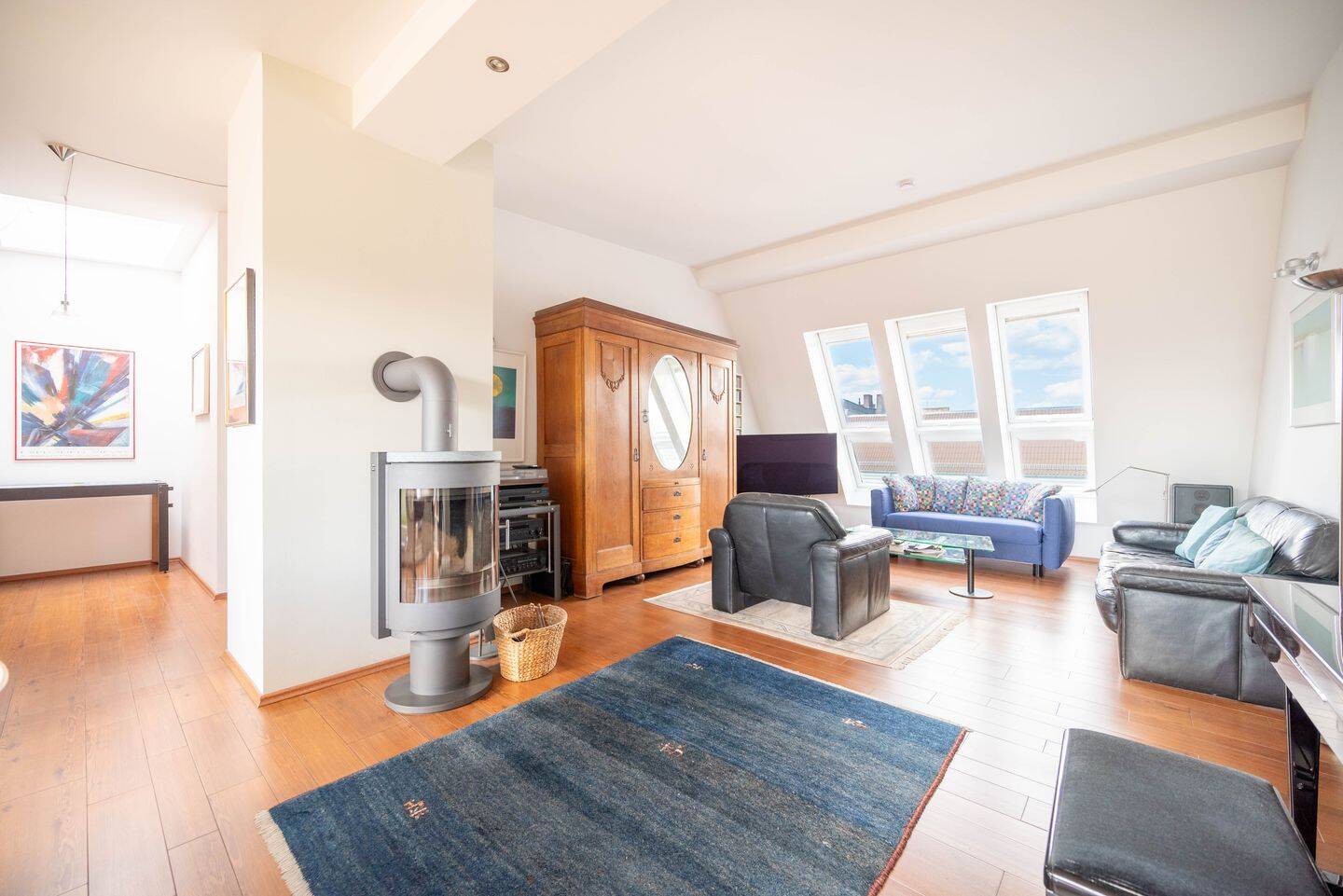 ?? Einzigartiges Penthouse im Prenzlauer Berg – 4,5 Zi., Kamin, Lift, Klima, Sauna & TG-Stellplatz – 10439 Berlin – Vorschaubild 2