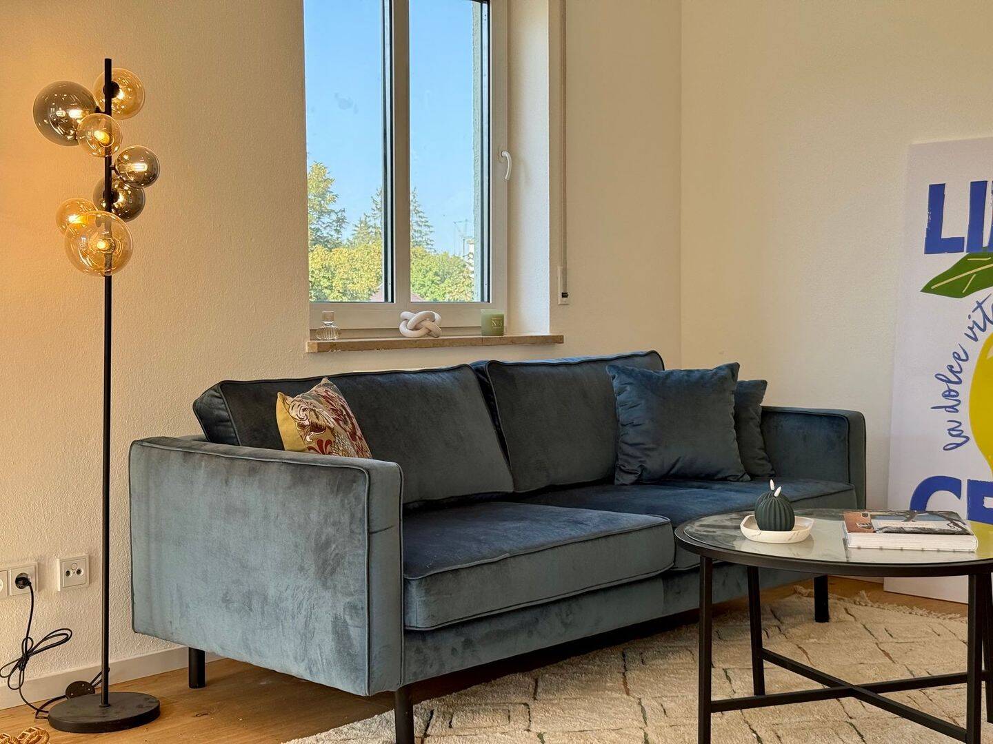 Lichtdurchflutete, frisch renovierte 3-Zimmer-Wohnung mit Balkon in München-Laim – provisionsfr – 80686 München – Vorschaubild 2
