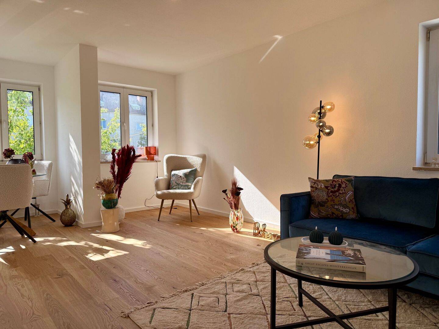 Lichtdurchflutete, frisch renovierte 3-Zimmer-Wohnung mit Balkon in München-Laim – provisionsfr – 80686 München – Vorschaubild 3