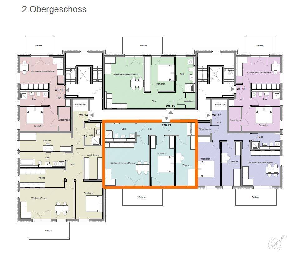 Nachhaltig Wohnen in bester Lage (WE16) *EH55 Standard* Provisionsfrei – 7743 Jena – Vorschaubild 3