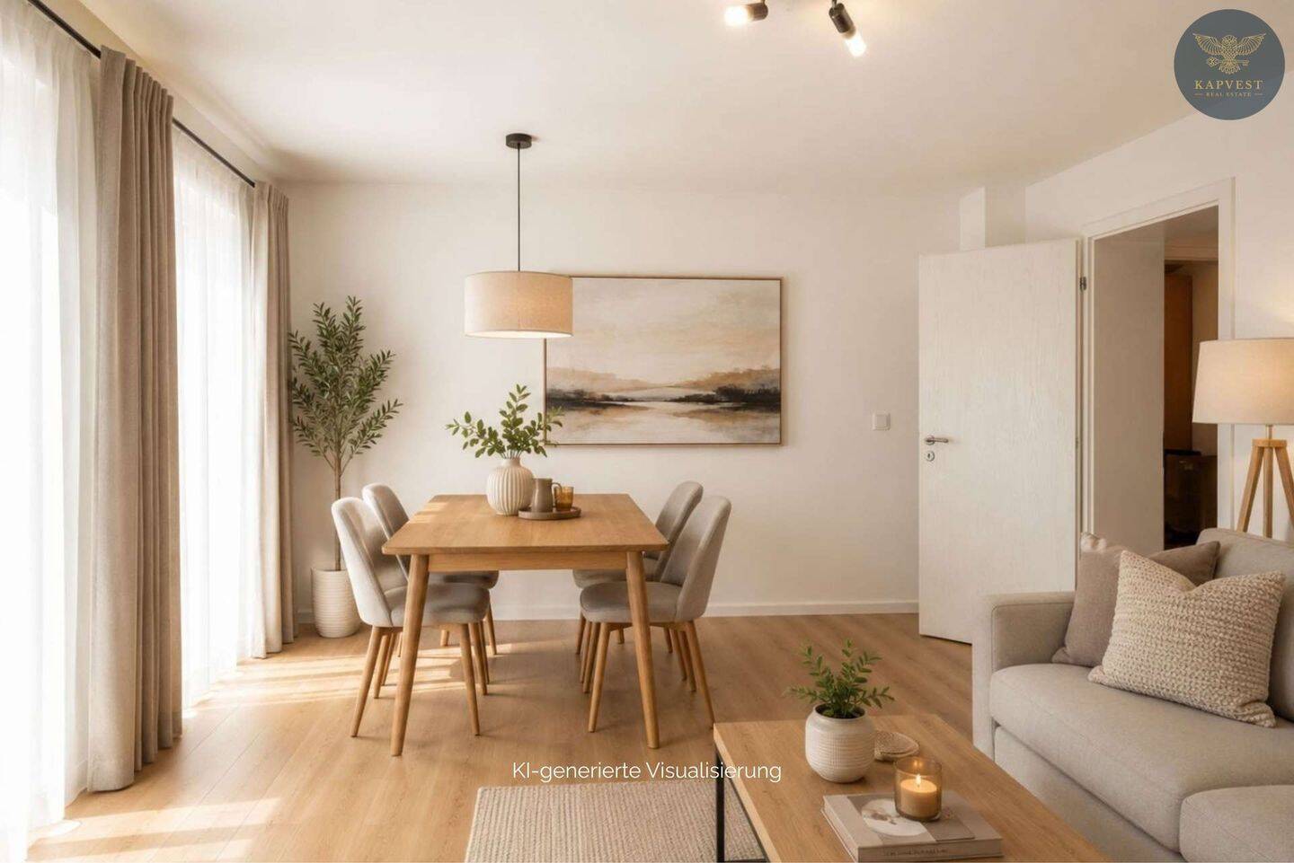 Charmante Gartenwohnung mit sonniger Südterrasse – 94405 Landau a.d. Isar – Vorschaubild 4