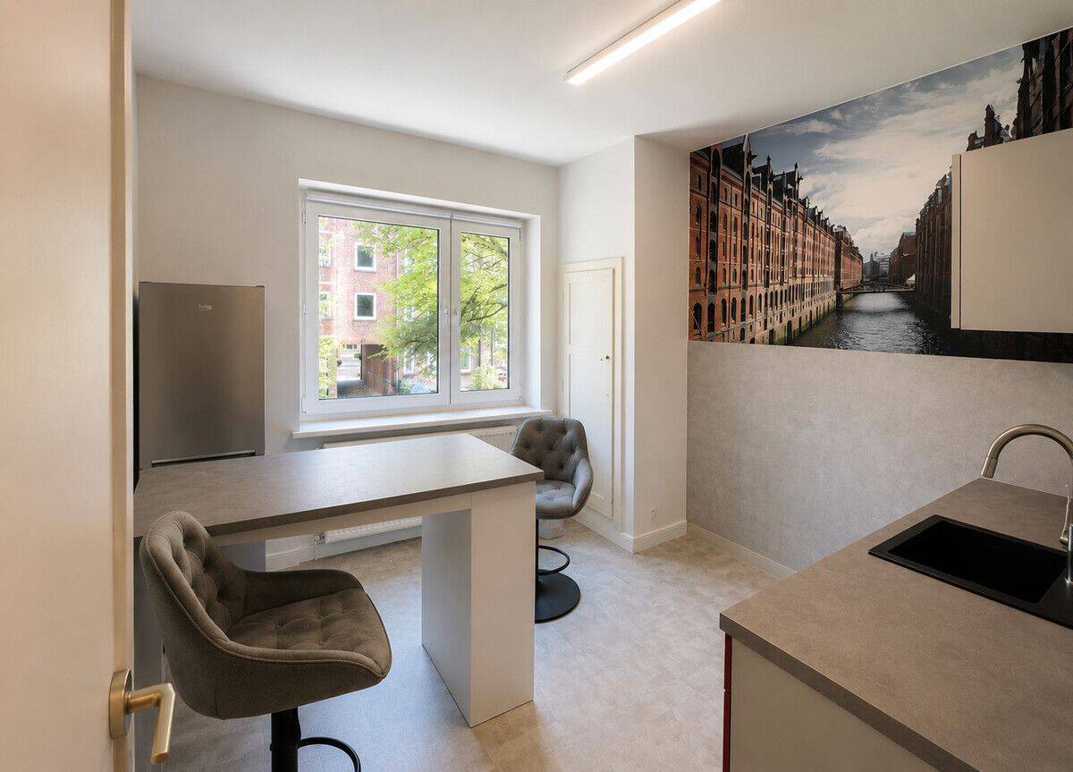 *ohne Käuferprovision* Bezugsfreie 1-Zimmer-Wohnung mit Wohnküche am Osterbekkanal – 22049 Hamburg – Vorschaubild 2