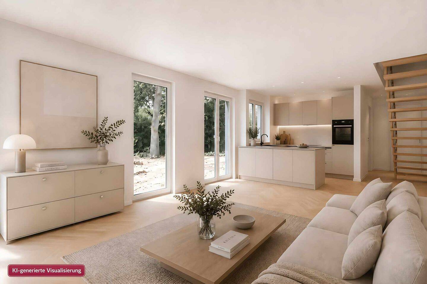 Neubau! Großzügige 2,5-Zimmer-Maisonette-Wohnung mit viel Wohnraum! – 22145 Hamburg – Vorschaubild 3