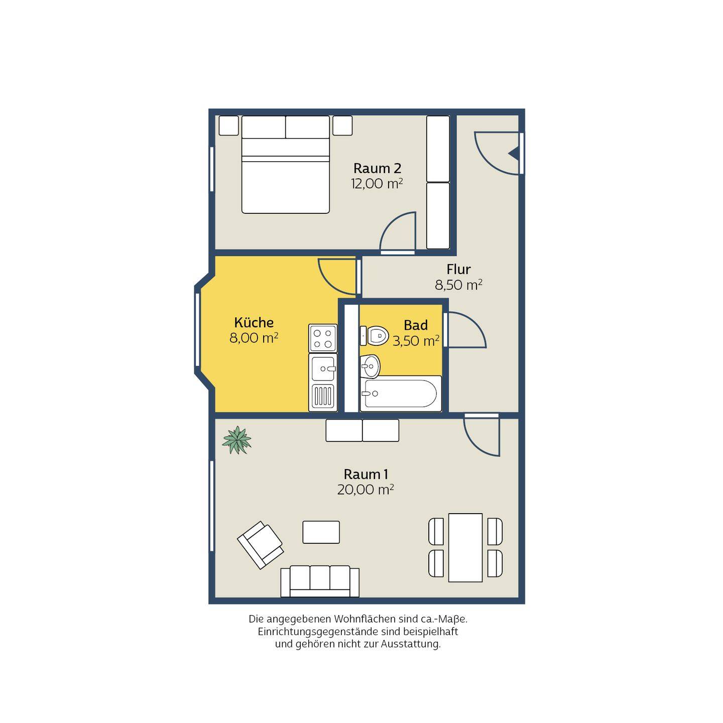 2-Raum-Wohnung in Uni- und Innenstadtnähe – 4103 Leipzig – Vorschaubild 8