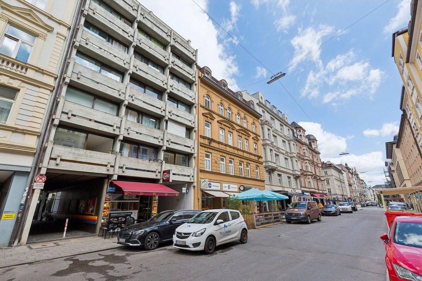 Ruhiges 1-Zimmer-Apartment mit Südterrasse und Duplex-Stellplatz in der Maxvorstadt – 80799 München – Vorschaubild 10