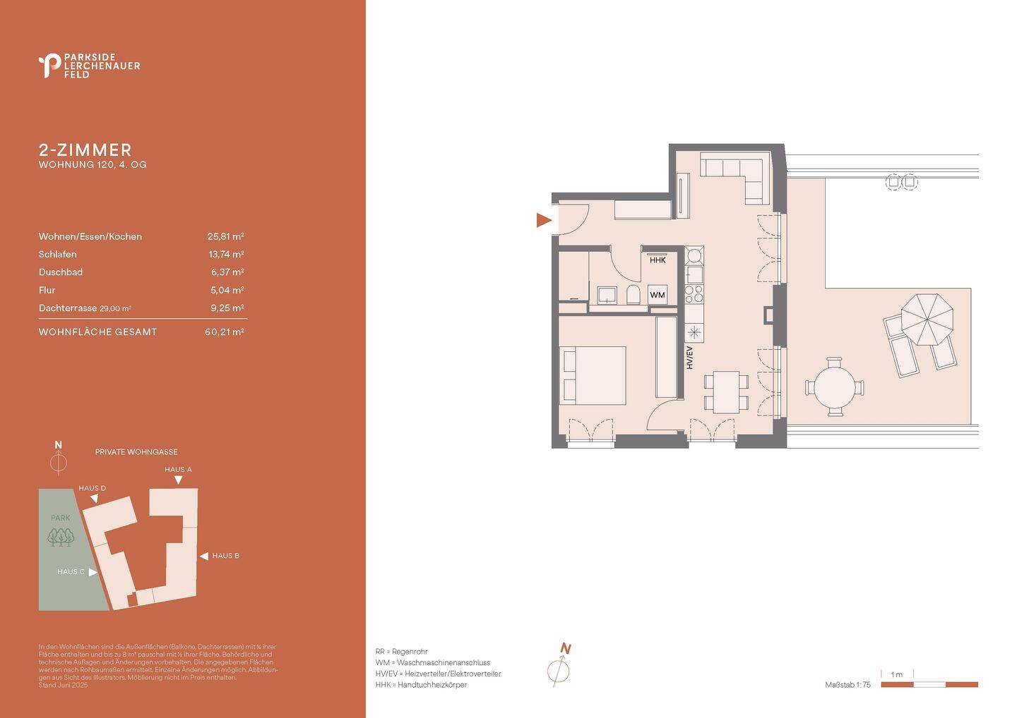 Auszeit auf der Dachterrasse: 2-Zimmer-Neubau-Wohnung! – 80995 München – Vorschaubild 9
