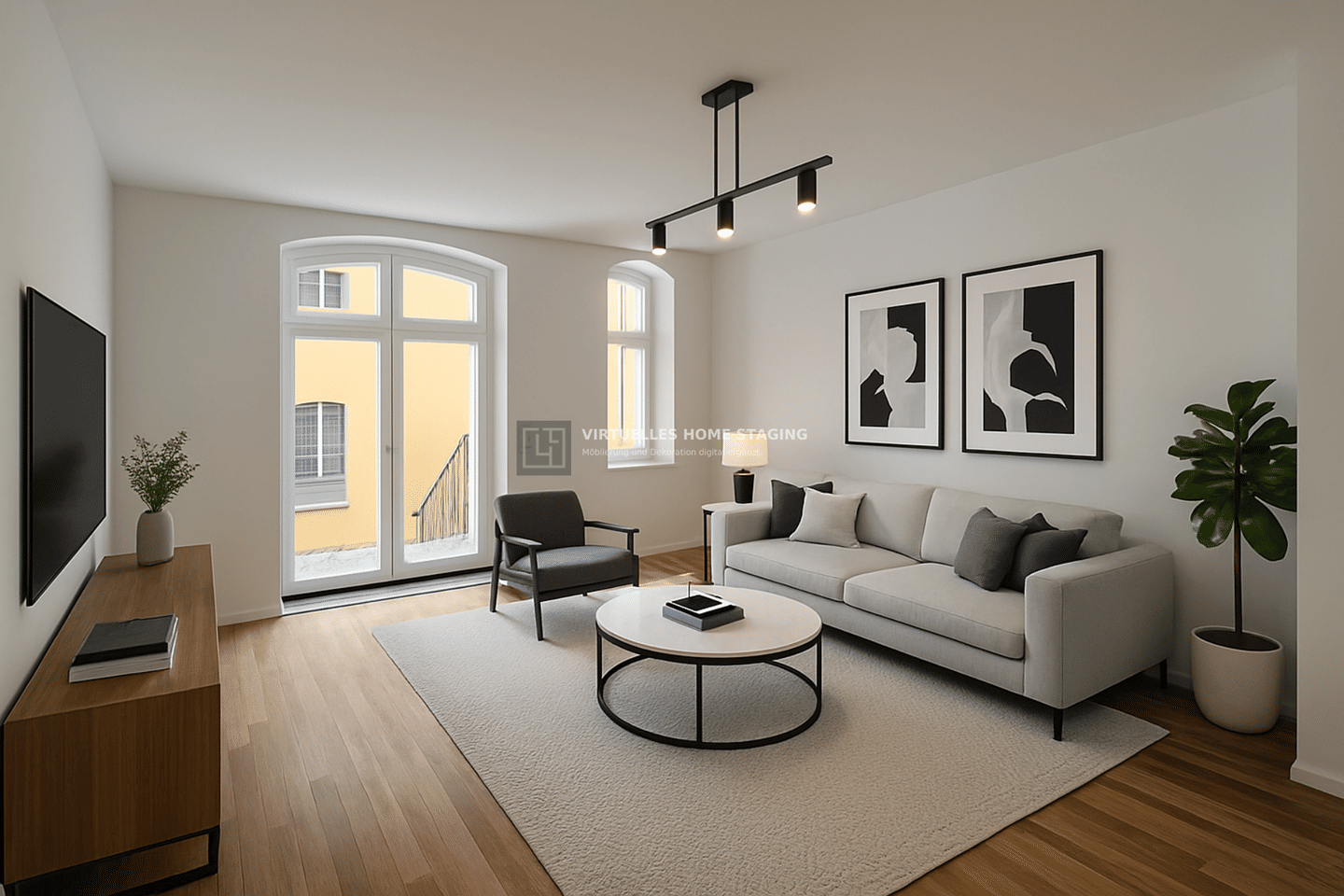 Moderne 3-Zimmer-Wohnung oder ihre Möglichkeit für ein Geschäft im Zentrum von Borna – 4552 Borna – Vorschaubild 11