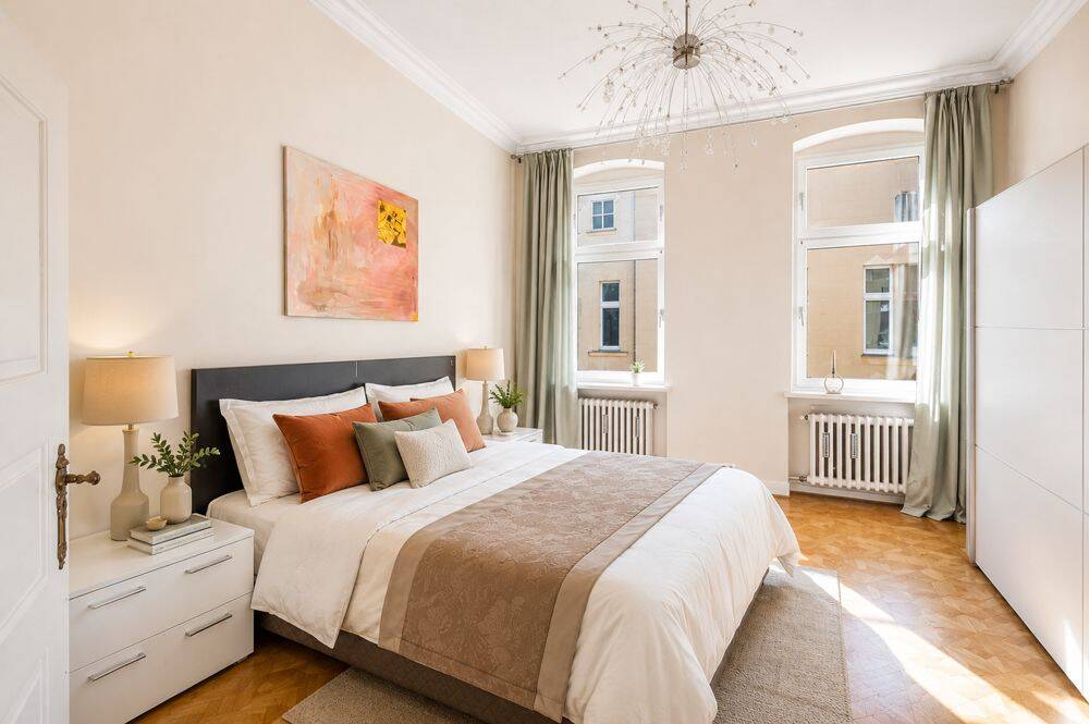 Bezugsfrei: 5-Zimmer-Wohnung mit Balkon und Sauna neben KaDeWe – 10787 Berlin – Vorschaubild 9