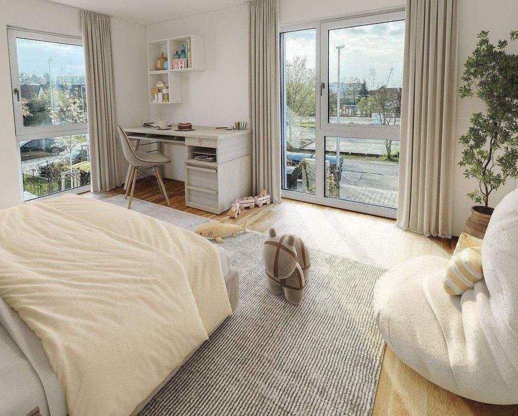 2-Zimmer-Wohnungen, KfW-Darlehen, Degressive AfA, Balkon, Fahrstuhl, Tiefgarage, Neubau – 91077 Neunkirchen a. Brand – Vorschaubild 3