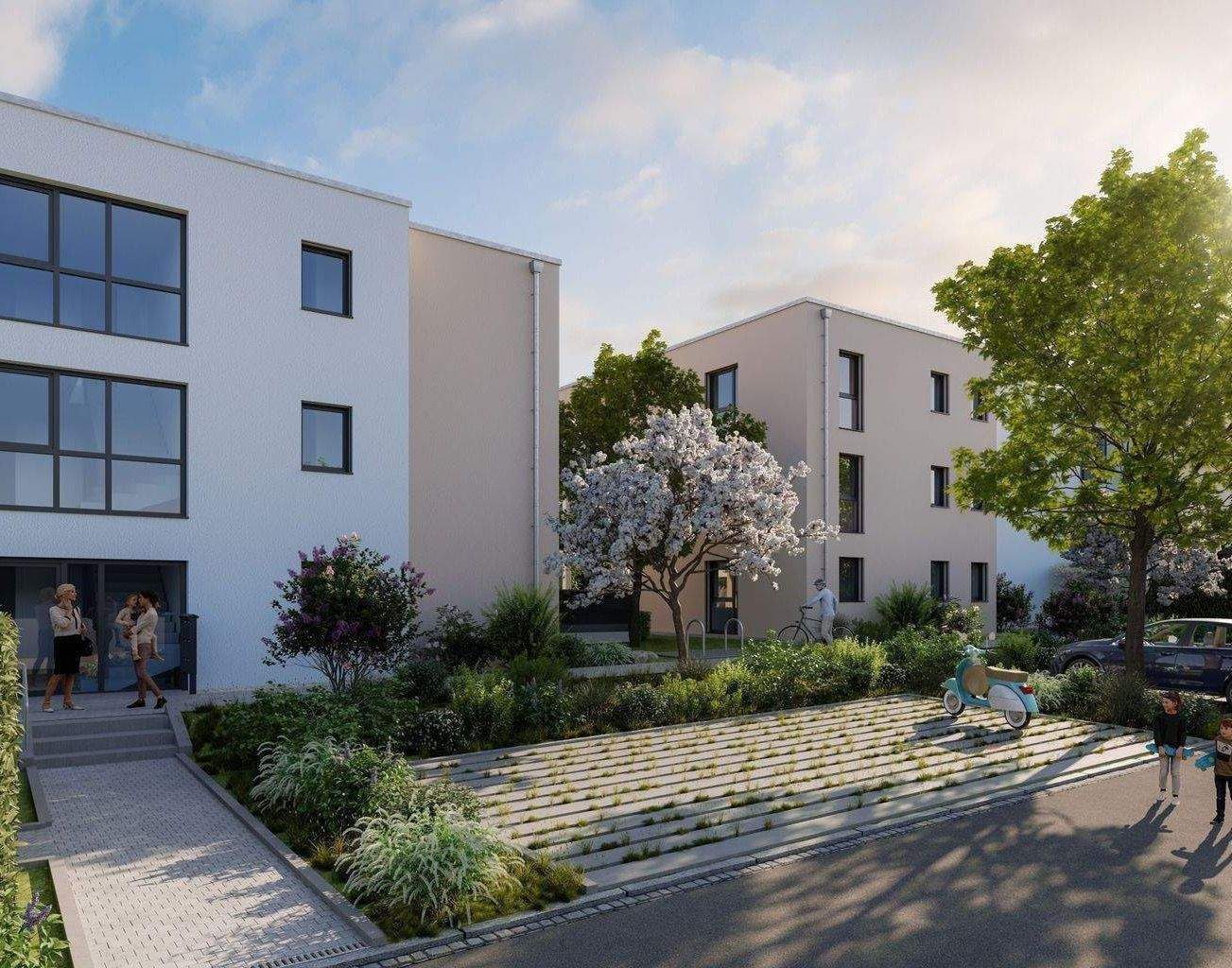 2-Zimmer-Wohnungen, KfW-Darlehen, Degressive AfA, Balkon, Fahrstuhl, Tiefgarage, Neubau – 91077 Neunkirchen a. Brand – Vorschaubild 6