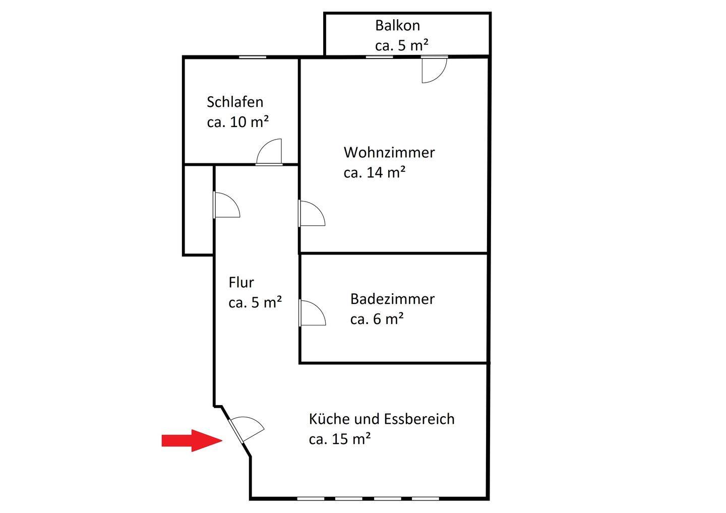 Findorff / KFW 55 Standard – 2,5 -Zimmer Wohnung in begehrter Lage – 28215 Bremen – Vorschaubild 6