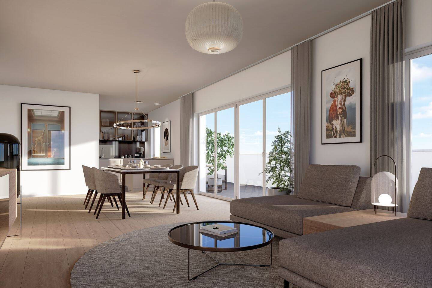 4-Zimmer Wohnung am Ringelberg – mit großer Dachterrasse und herrlichem Ausblick – 99085 Erfurt – Vorschaubild 3