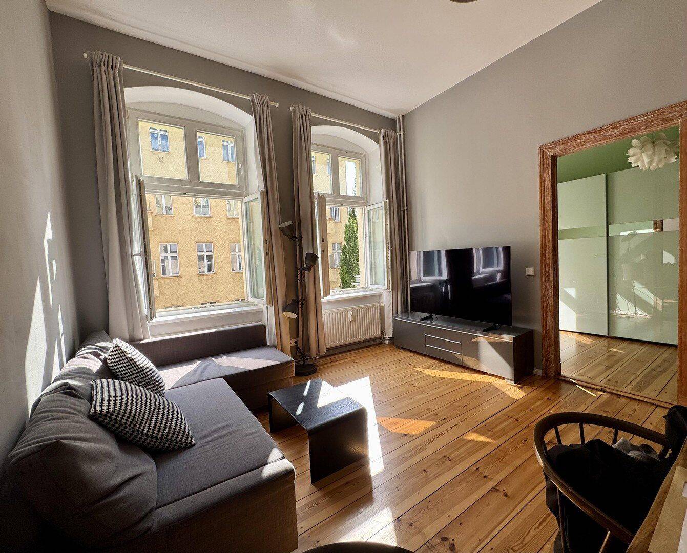 Bezugsfreie – 2-Zimmer-Altbauwohnung mit Südbalkon im Bötzowviertel – 10407 Berlin – Vorschaubild 4