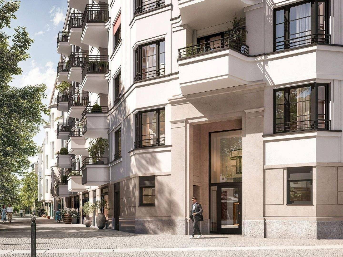 Elegant im Herzen von Charlottenburg! – 5 Zimmer, 3 Balkone – 14057 Berlin – Vorschaubild 5
