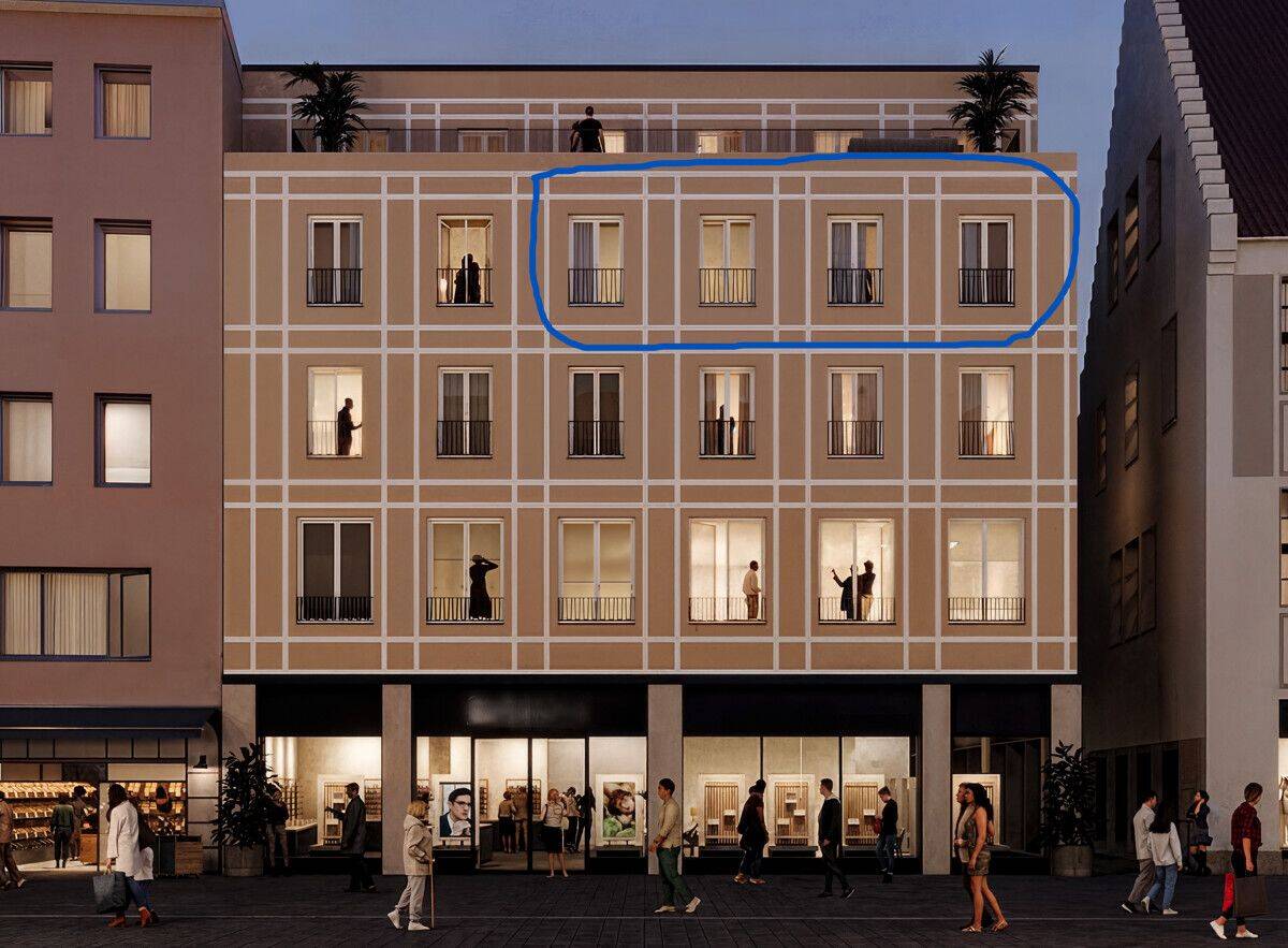 Zentraler geht’s nicht! Helle 3-Zi.-Neubauwohnung am Augsburger Stadtmarkt (bezugsfertig & prov.-frei) – 86150 Augsburg – Vorschaubild 3