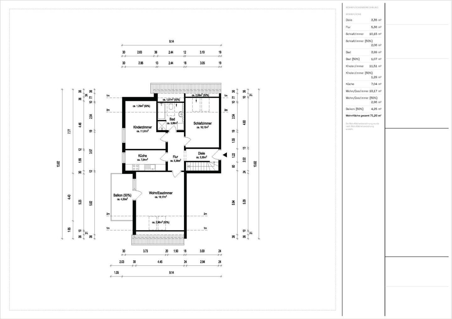 Moderne 4-Zimmer-Maisonette mit Balkon, Dachstudio, Stellplatz & Carport in Dechsendorf – 91056 Erlangen – Vorschaubild 2