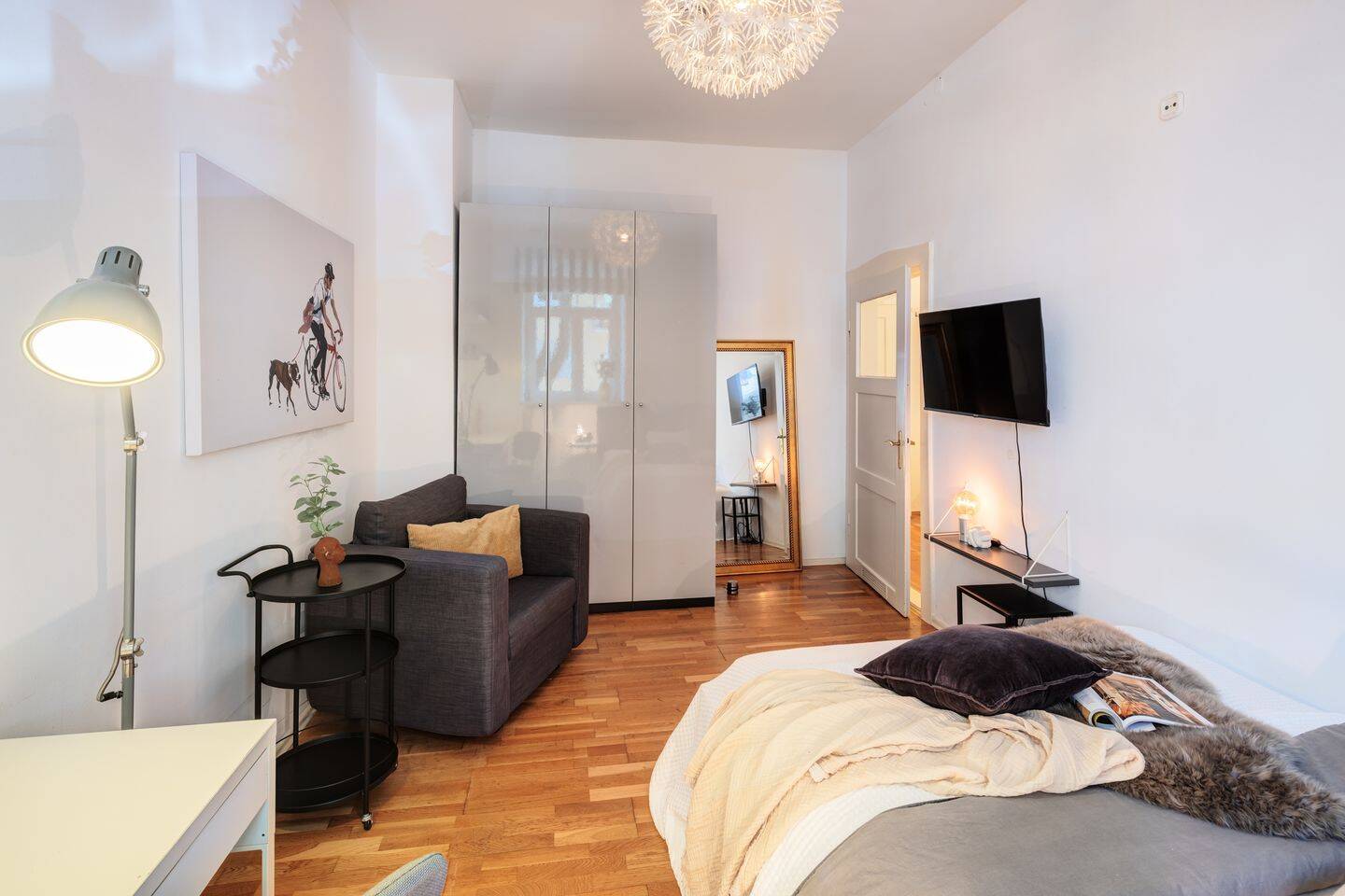 Neuhausen: Tolle 1,5-Zimmer Wohnung – viel Platz auf wenig Raum – frei – 80637 München – Vorschaubild 2