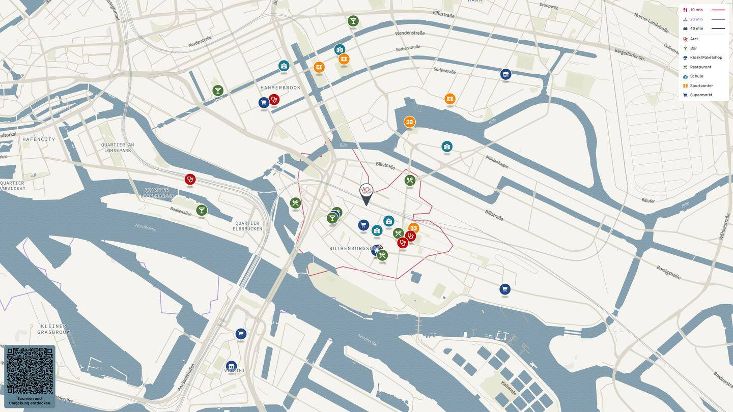 Einziehen & wohlfühlen: Möblierte Studentenwohnung in Hamburg zur Miete – Wentzel Dr. – 20539 Hamburg – Vorschaubild 13
