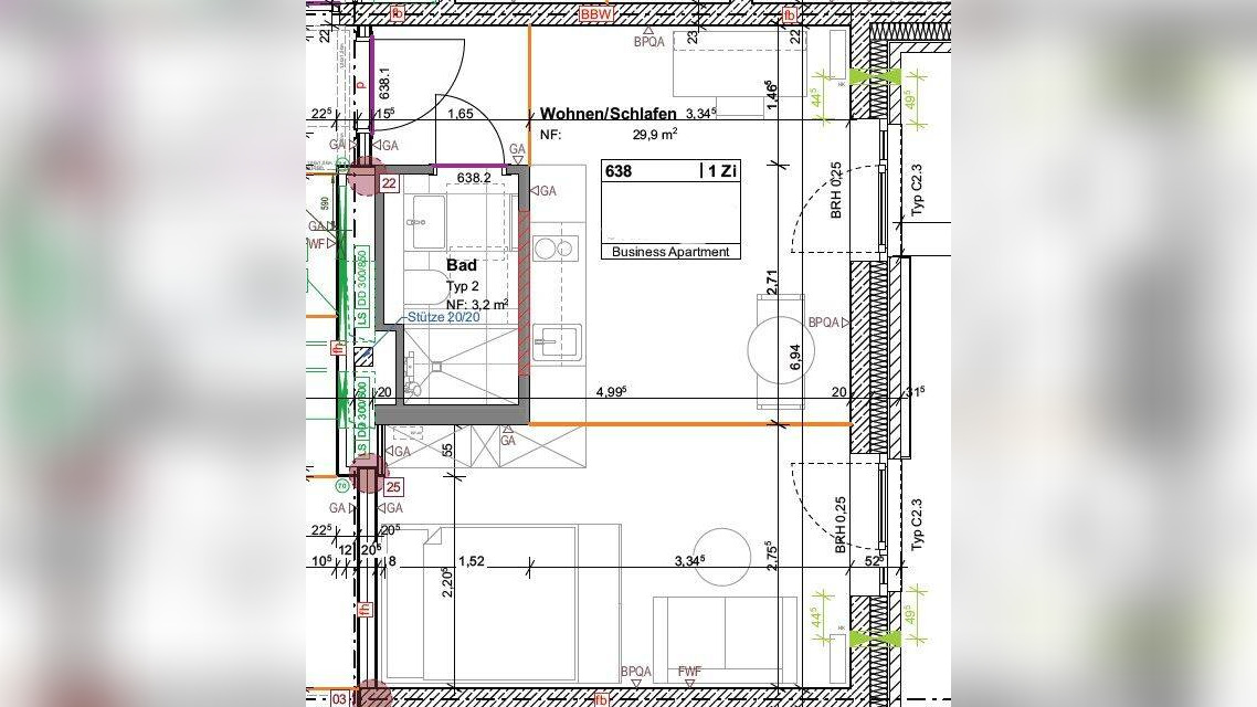 Kuschelige 1-Zimmer-Wohnung zur Miete in Hamburg – Wentzel Dr. – 20539 Hamburg – Vorschaubild 14