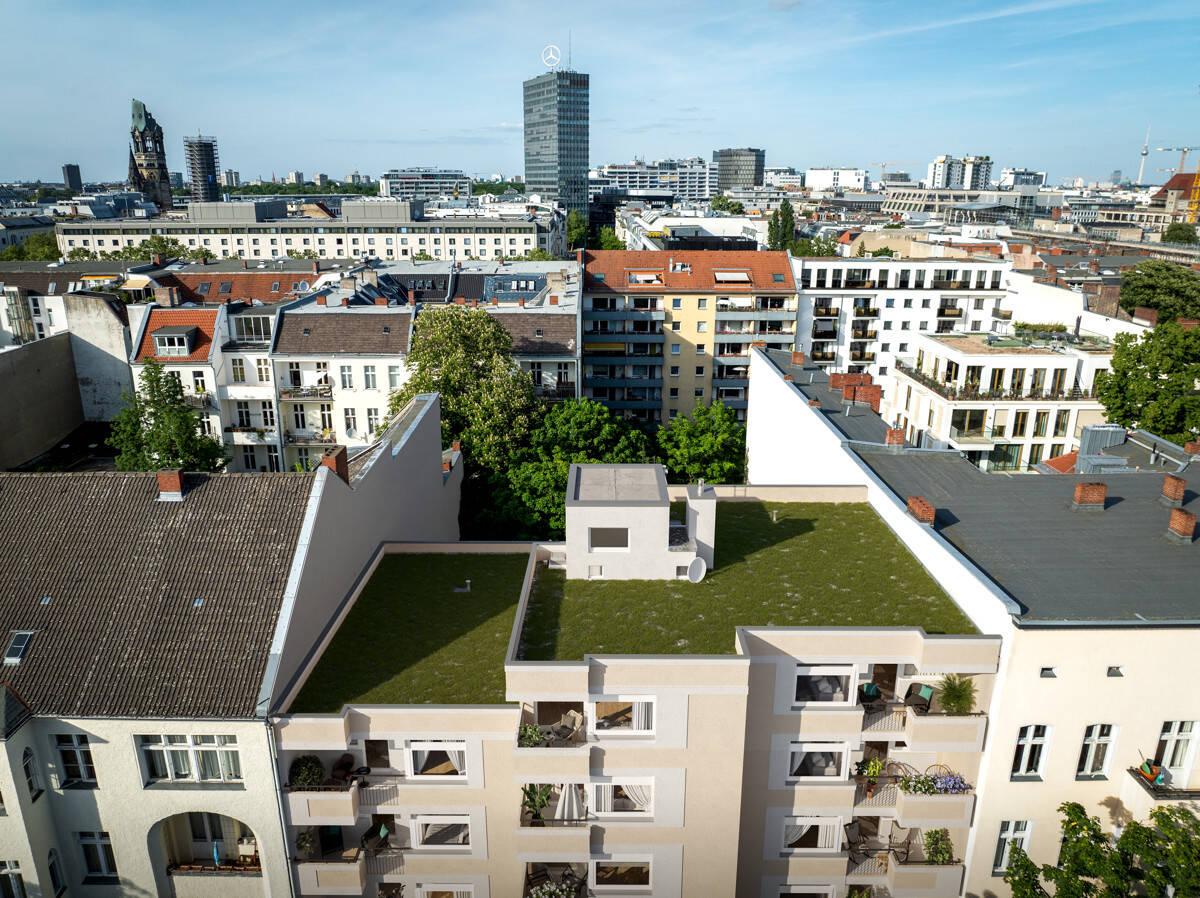 Charlottenburg: Eislebener Str: VERMIETETE 1-Zi-Whg, 40m² – 6.OG + SÜD-Balkon – kündbar in 9 Monaten – 10789 Berlin – Vorschaubild 4