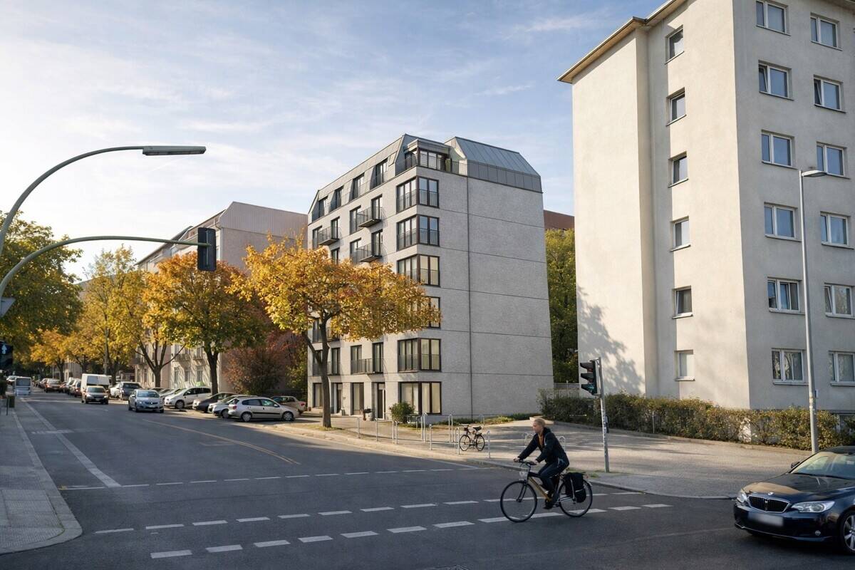 KfW 55 Effizienzhaus: SCHÖNEBERG: ERSTBEZUG im LUXUS Neubau: 2-Zimmer-Whg + LUXUS Bad und Balkon – 10827 Berlin – Vorschaubild 5