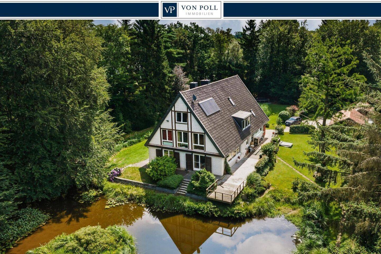 Außergewöhnliches Landhaus in idyllischer Lage mit eigenen Naturteichen, 21358 Mechtersen