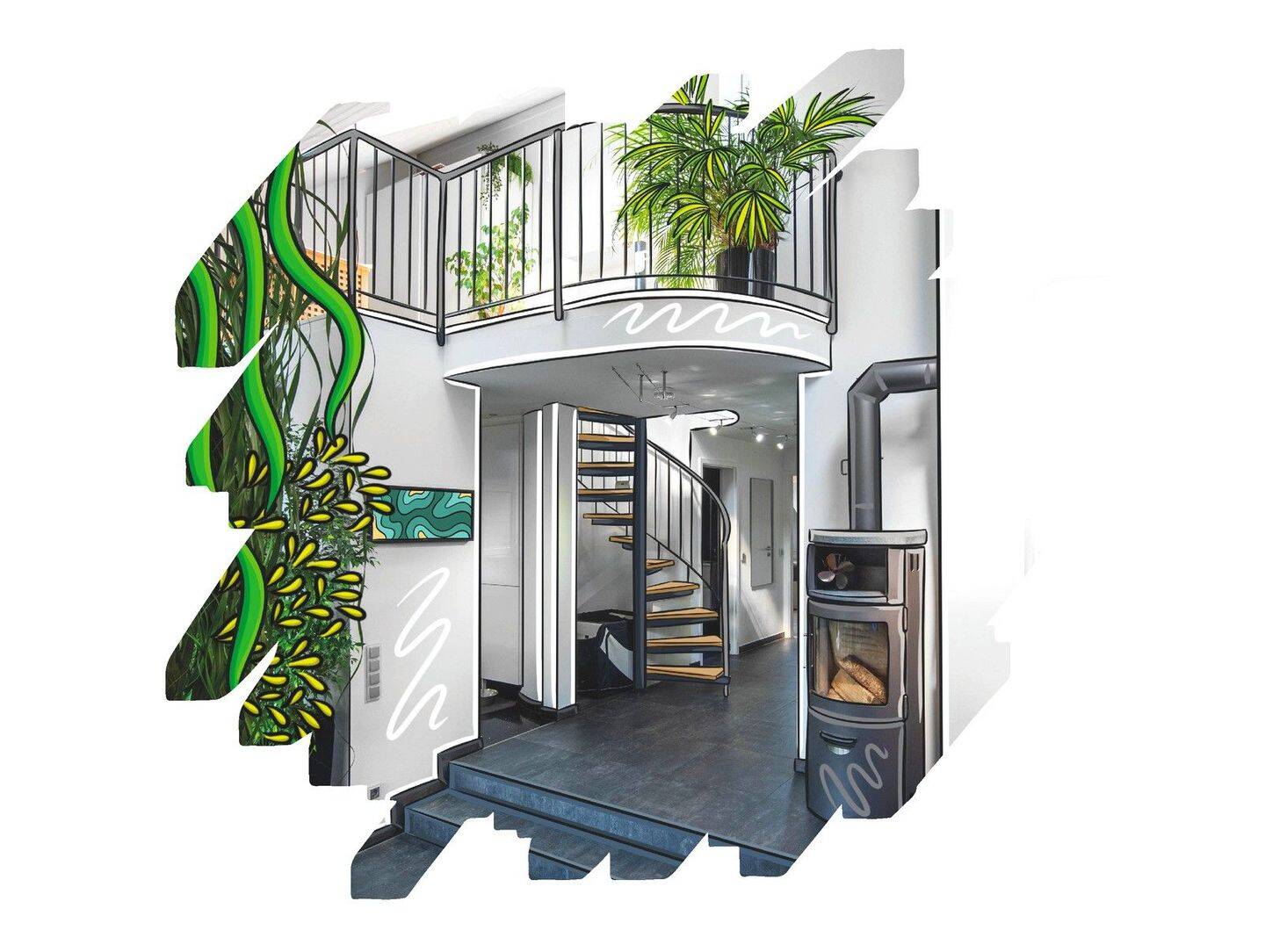 Reizvolle Maisonette plus XXL Hobbyraum, 71732 Tamm