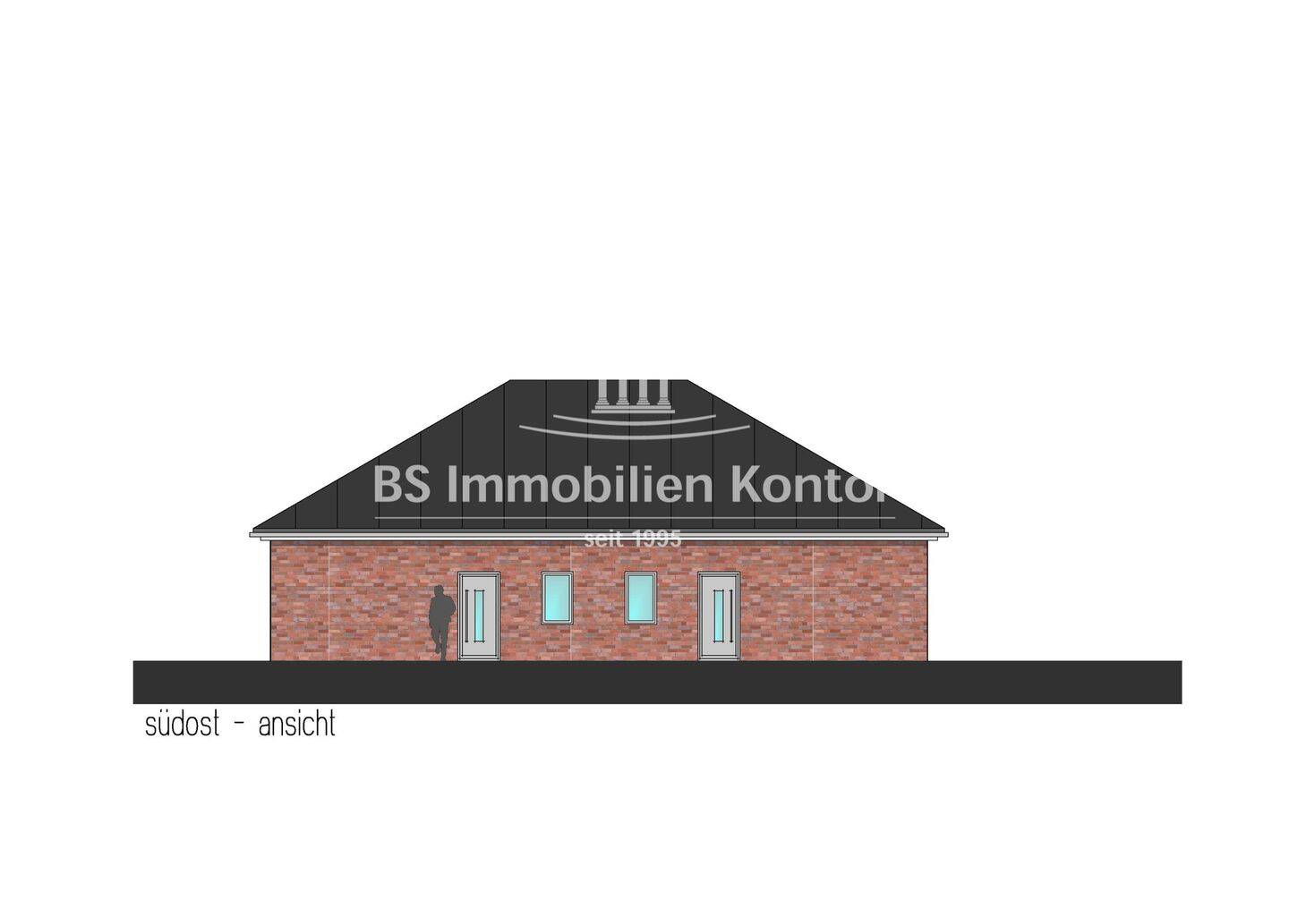 Harsweg! Neubau Bungalow mit PKW-Stellplatz in zentraler Lage!, 26721 Emden (Barenburg Conrebbersweg Früchteburg Harsweg Stadtzentrum)