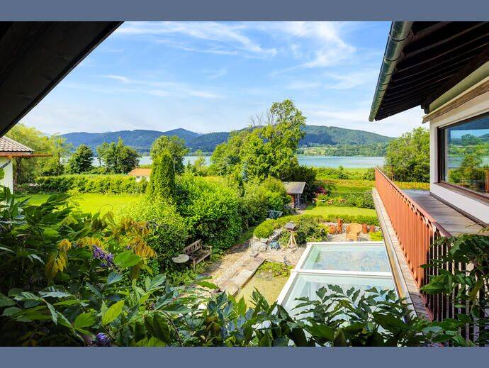 Möbliert: Gmund: Wohnung mit traumhaftem Seeblick, 83703 Gmund a. Tegernsee