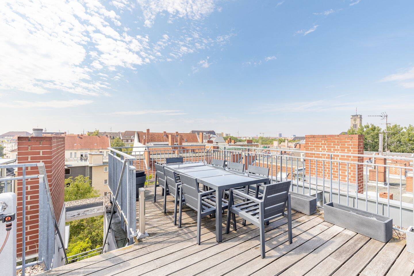 Dachgeschoss mit 360-Grad-Panoramablick: Exklusiver Wohntraum für höchste Ansprüche, 10825 Berlin (Tempelhof-Schöneberg Schöneberg Wilmersdorf)