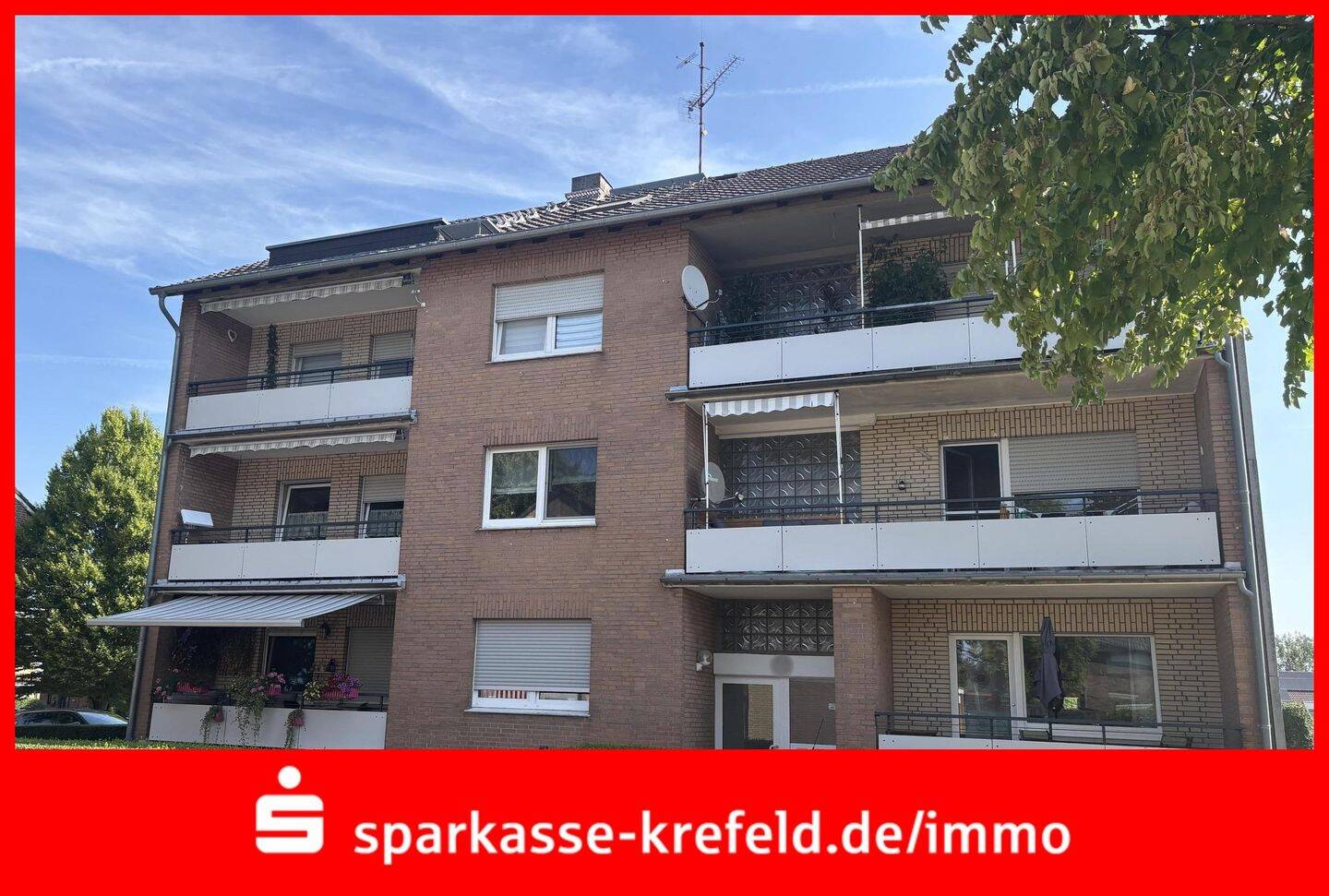 Dachgeschosswohnung mit Loggia und Garage, 41366 Schwalmtal