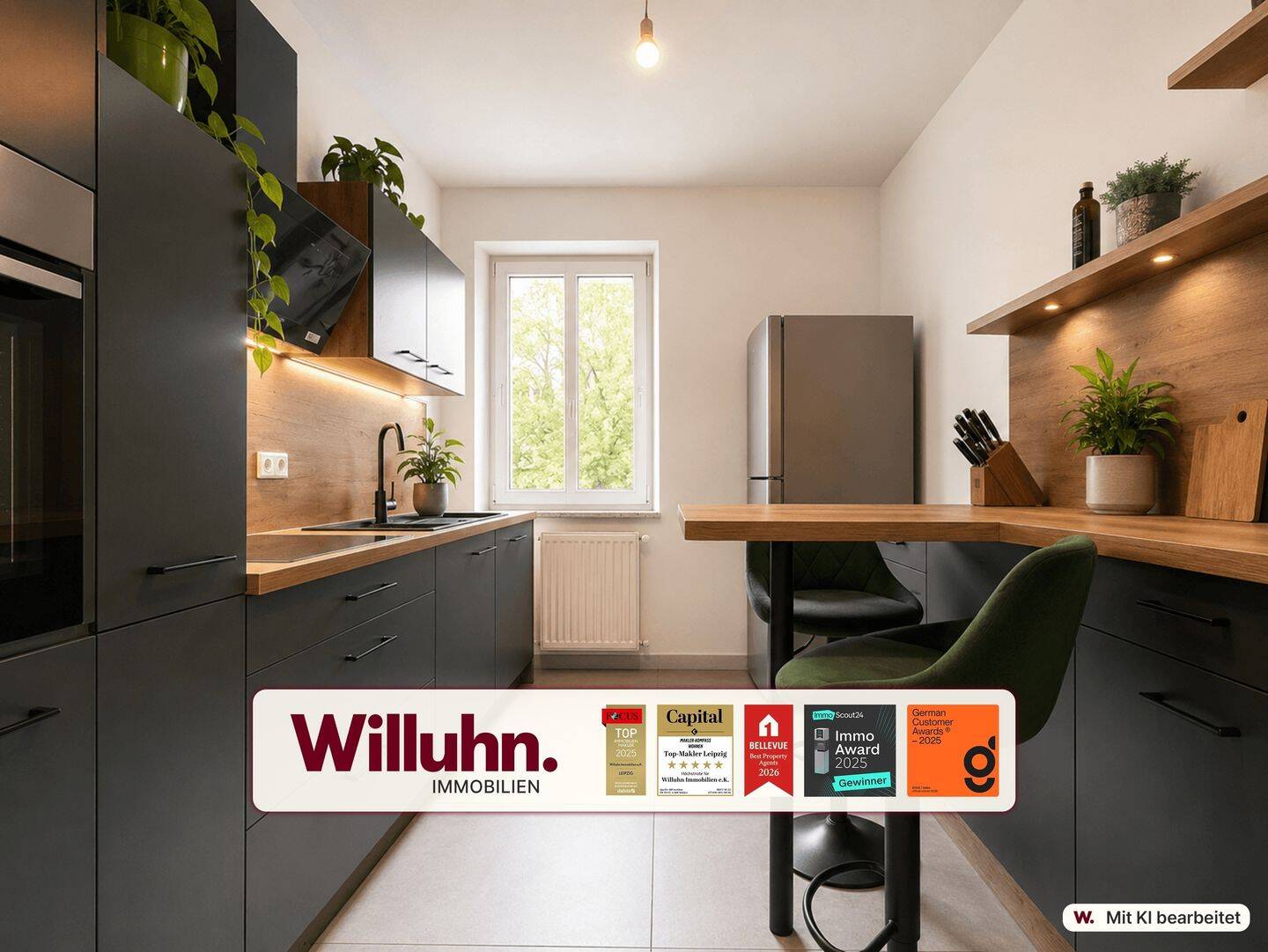 *bezugsfrei* | Balkon | Einbauküche | Tageslichtbad mit Dusche | Stellplatz | Nah zum Cospudner See, 4416 Markkleeberg