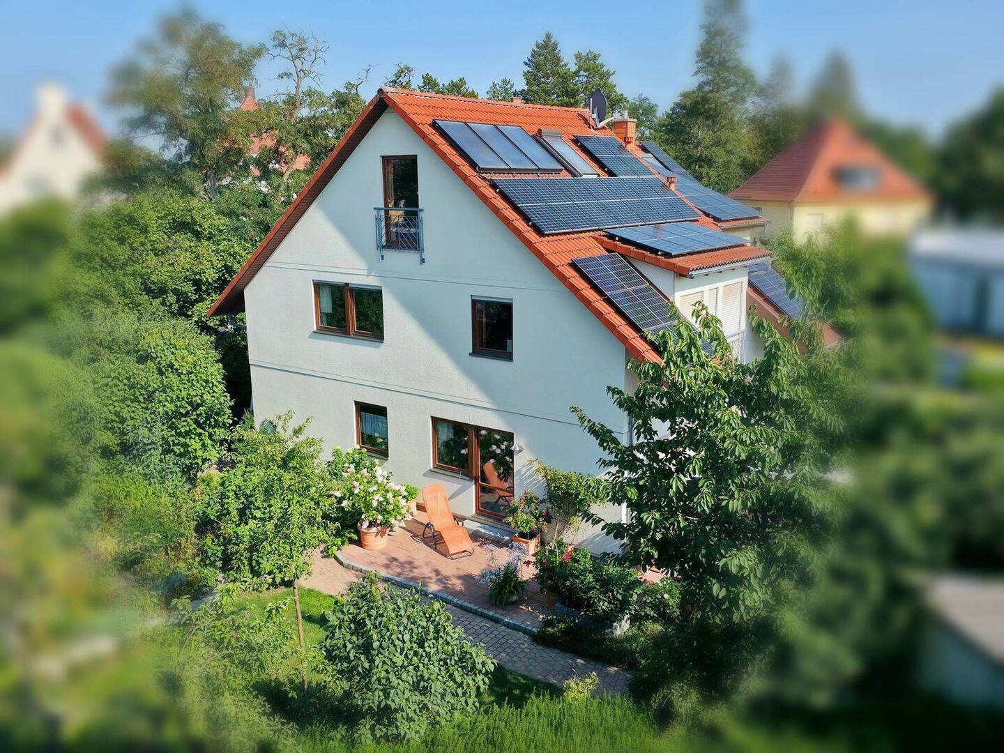 Kröllwitz: Effizienz-Haus A+, zentral-ruhig-naturnah-familienfreundlich, Wärmepumpe, PV, Klima, 6120 Halle (Saale) (Dölau Heide Nord Heide Süd Kröllwitz Lettin)